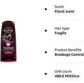 L'Oreal Elvive Full Resist Reinforcing Hair Shampoo (400 ml)